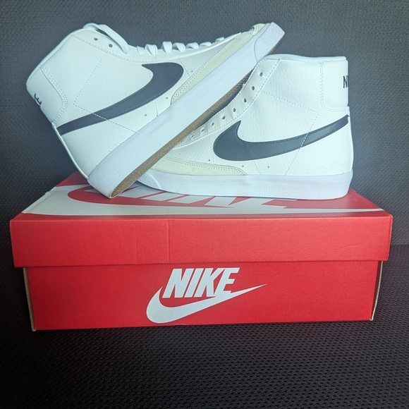 Nike Other - Nike Kids White and Black High-Top Sneakers
